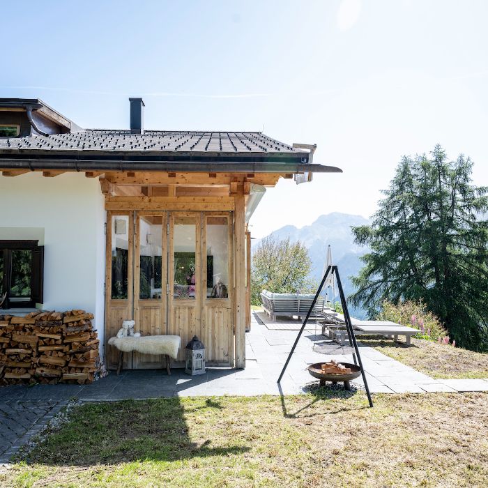 Ferienwohnung Bergchalet Flöna Scuol FEWOlution