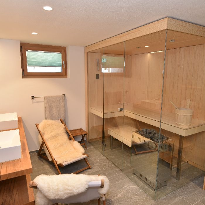 Ferienwohnung Alpines Chalet mit Sauna Goms FEWOlution