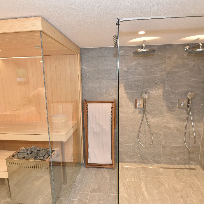 Ferienwohnung Alpines Chalet mit Sauna Goms FEWOlution