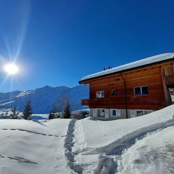 FEWOlution Ferienwohnung Chalet Heidi - Wohnung 1 EG Blatten bei Naters