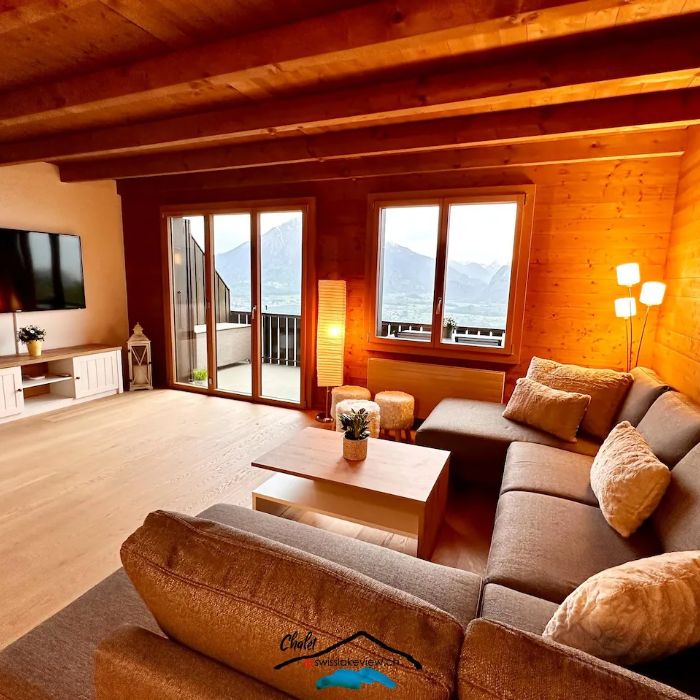 Ferienwohnung Chalet swisslakeview Tschingel ob Gunten FEWOlution