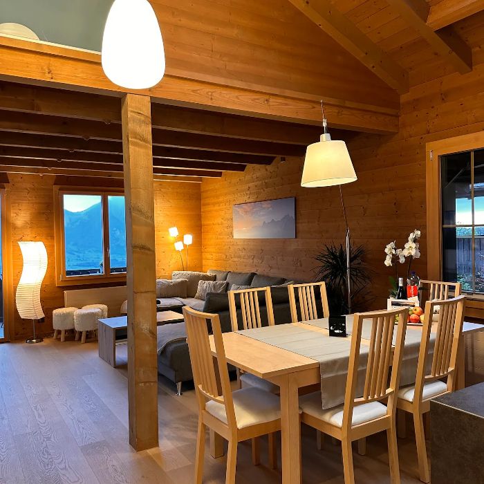 FEWOlution Ferienwohnung Chalet swisslakeview Tschingel ob Gunten