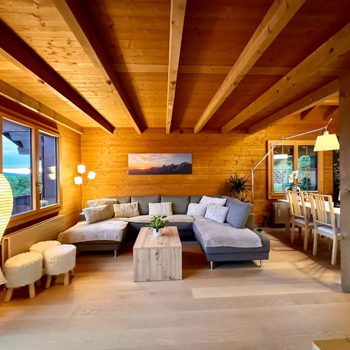 FEWOlution Ferienwohnung Chalet swisslakeview Tschingel ob Gunten
