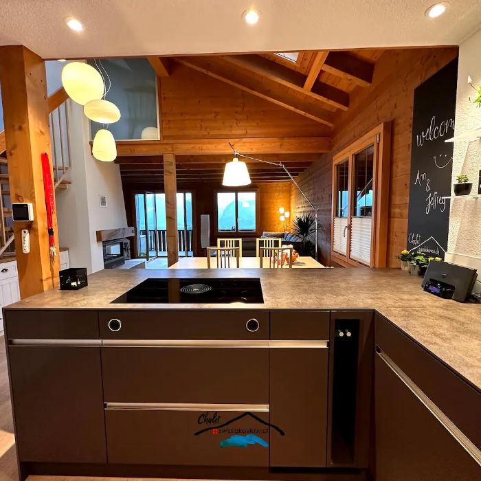 FEWOlution Ferienwohnung Chalet swisslakeview Tschingel ob Gunten
