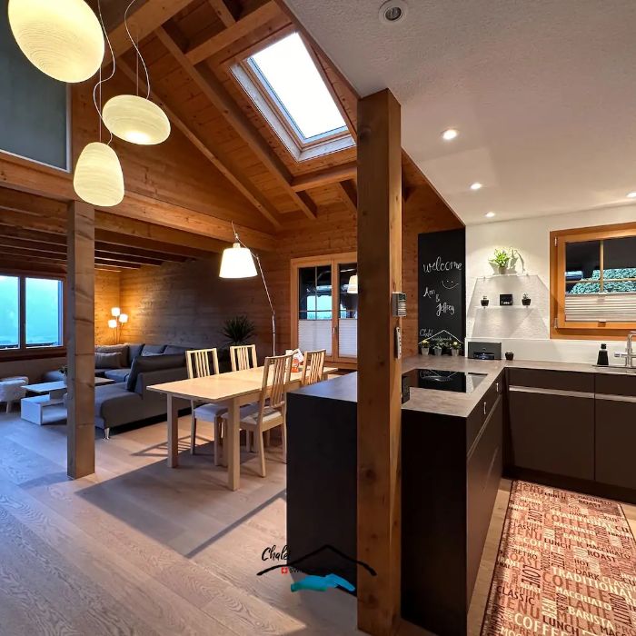 FEWOlution Ferienwohnung Chalet swisslakeview Tschingel ob Gunten