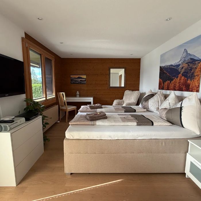 FEWOlution Ferienwohnung Chalet swisslakeview Tschingel ob Gunten
