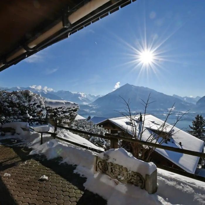 FEWOlution Ferienwohnung Chalet swisslakeview Tschingel ob Gunten