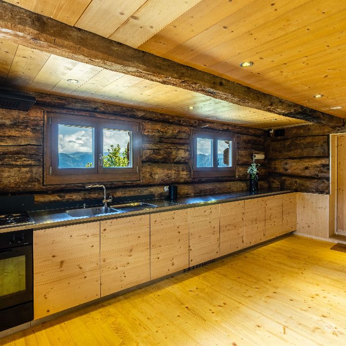 Ferienwohnung Eco Alpine Chalet mit HotPot Untervaz FEWOlution
