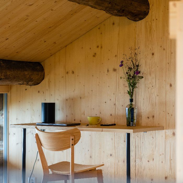 Ferienwohnung Eco Alpine Chalet mit HotPot Untervaz FEWOlution