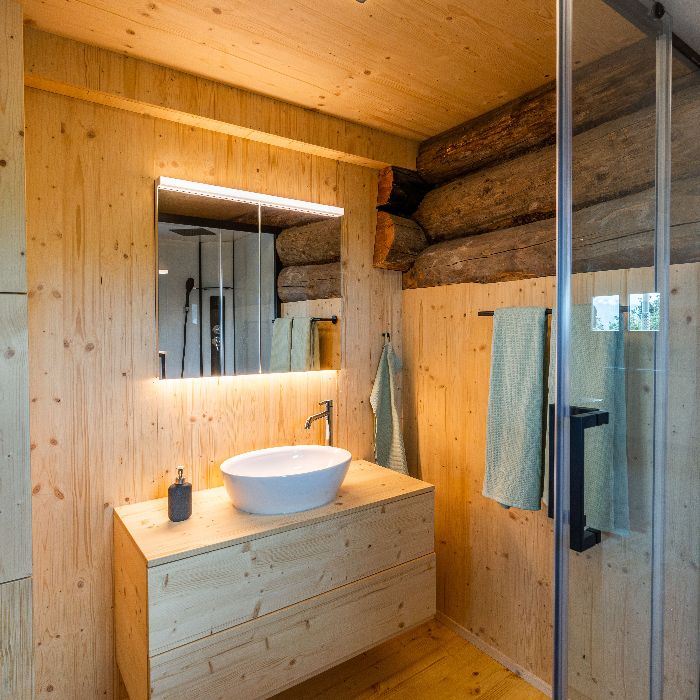 Ferienwohnung Eco Alpine Chalet mit HotPot Untervaz FEWOlution