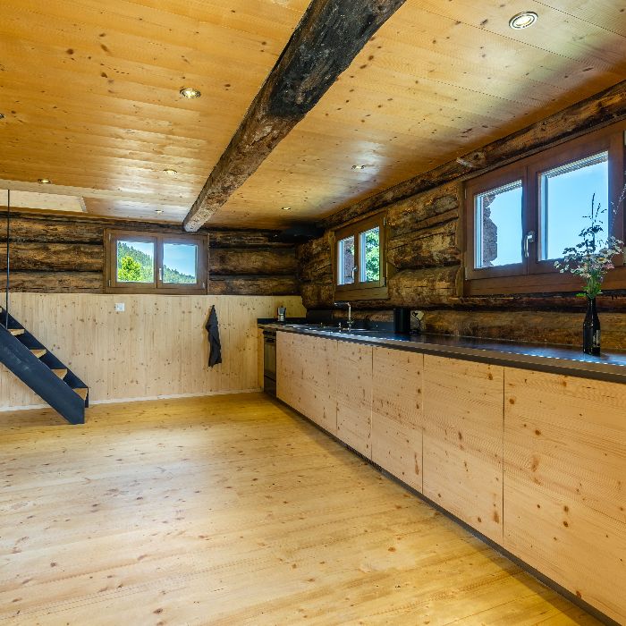 Ferienwohnung Eco Alpine Chalet mit HotPot Untervaz FEWOlution