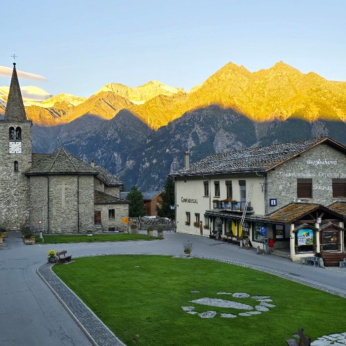 Ferienwohnung Chalet Holiday-Wohnung  Glück  Grächen FEWOlution