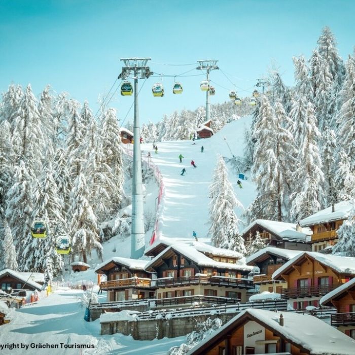 Ferienwohnung Chalet Holiday-Wohnung  Glück  Grächen FEWOlution