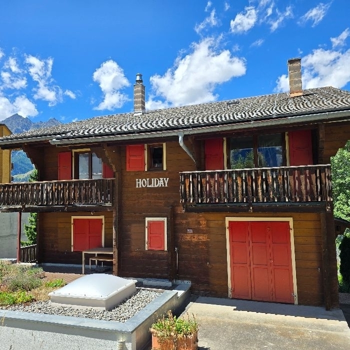 Ferienwohnung Chalet Holiday-Wohnung  Glück  Grächen FEWOlution