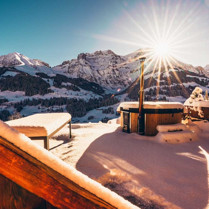 Ferienwohnung Chalet Rösi Adelboden FEWOlution