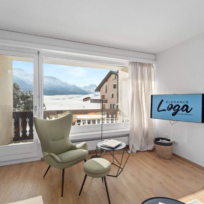 Ferienwohnung Abitaziun Crest Alta 23 Silvaplana-Surlej FEWOlution