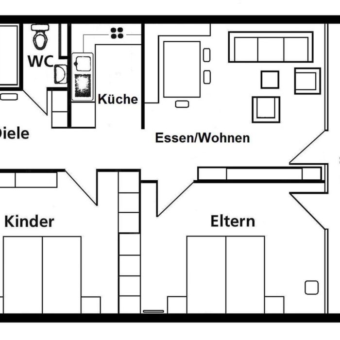 Ferienwohnung Nr.58 Haus Ladina Lenzerheide FEWOlution