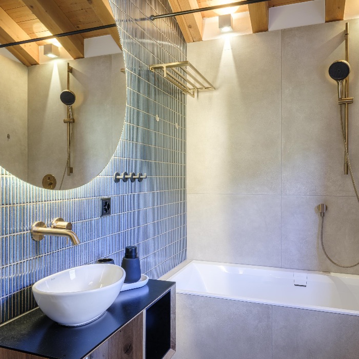 Ferienwohnung Blue Alpine Lodge bis 6 Pers. Dieni Tujetsch FEWOlution