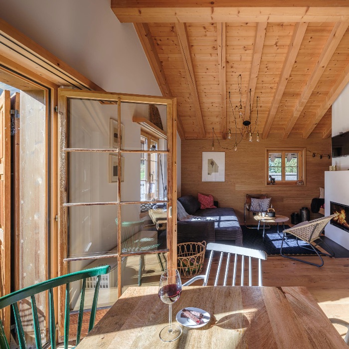 Ferienwohnung Blue Alpine Lodge bis 6 Pers. Dieni Tujetsch FEWOlution