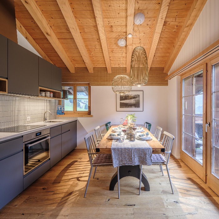 Ferienwohnung Blue Alpine Lodge bis 6 Pers. Dieni Tujetsch FEWOlution