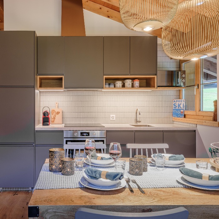 Ferienwohnung Blue Alpine Lodge bis 6 Pers. Dieni Tujetsch FEWOlution