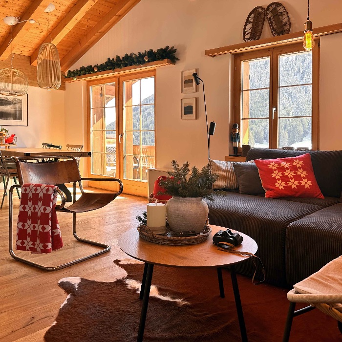 Ferienwohnung Blue Alpine Lodge bis 6 Pers. Dieni Tujetsch FEWOlution