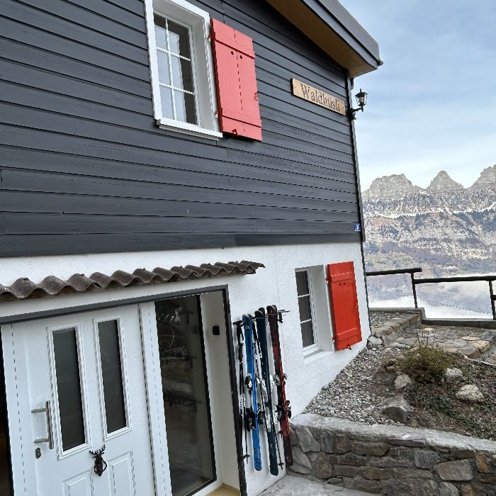 FEWOlution Ferienwohnung Chalet Waldhüsli CharmingStay Flumserberg