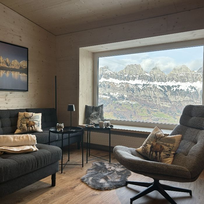 FEWOlution Ferienwohnung Chalet Waldhüsli CharmingStay Flumserberg