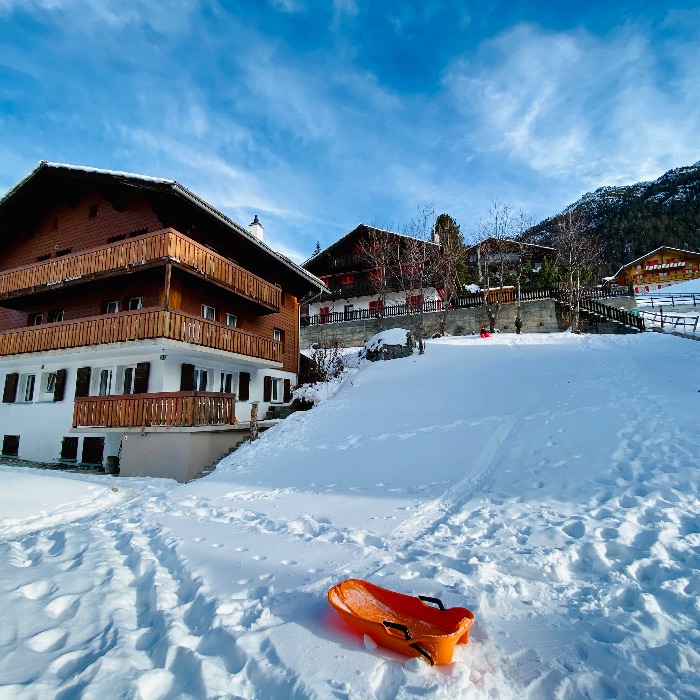 FEWOlution Ferienwohnung Chalet Jungtalblick: Drieri Grächen